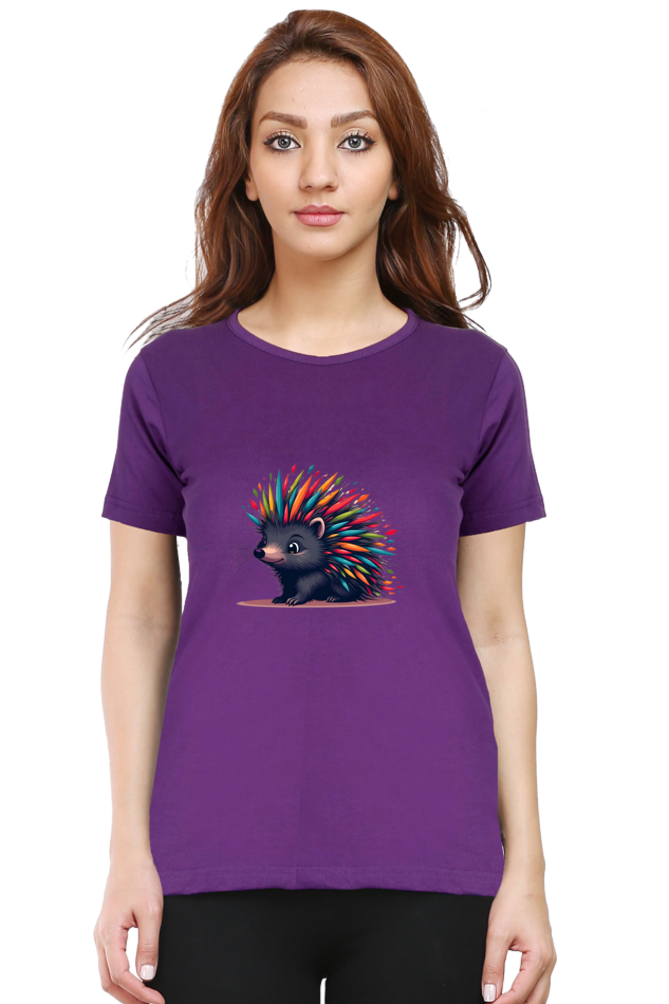 Classic Spiky Porcupine Round Neck
