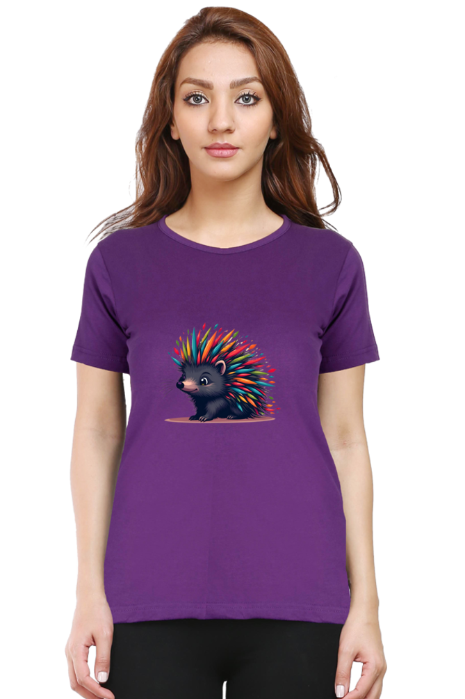 Classic Spiky Porcupine Round Neck