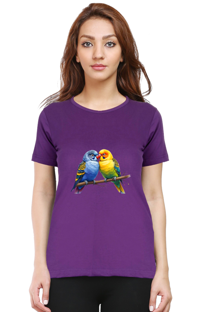 Classic Love Birds Round Neck
