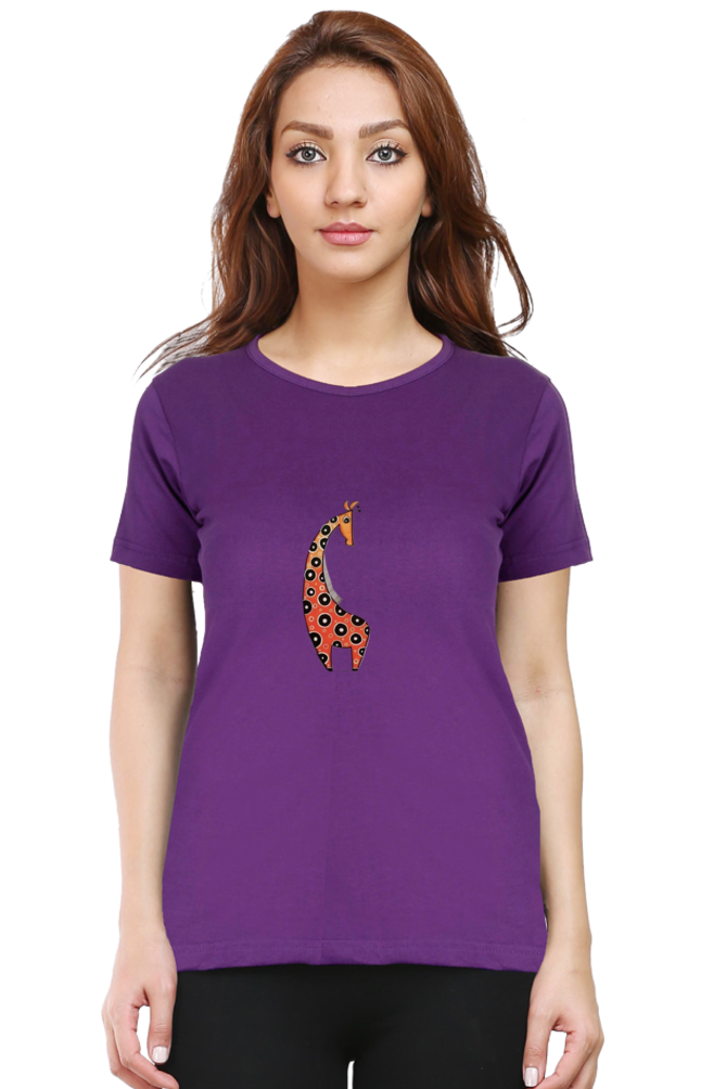 Classic Giraffe Round Neck