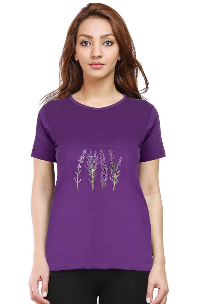 Classic Lavender Huva Round Neck