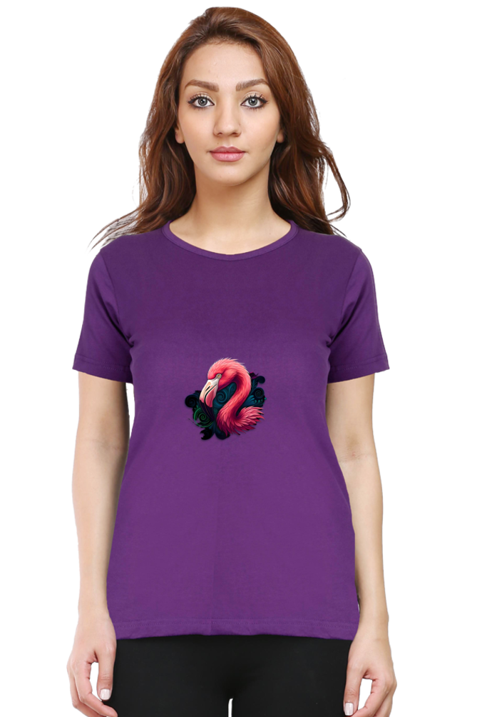 Classic Pink Hamsa Round Neck