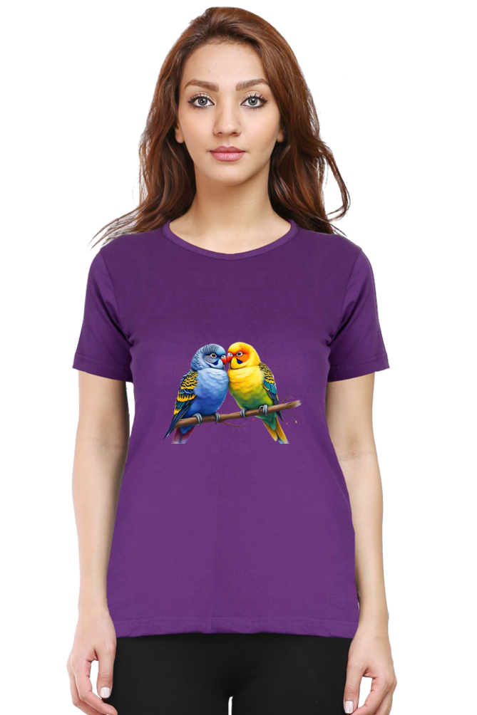 Classic Love Birds Round Neck