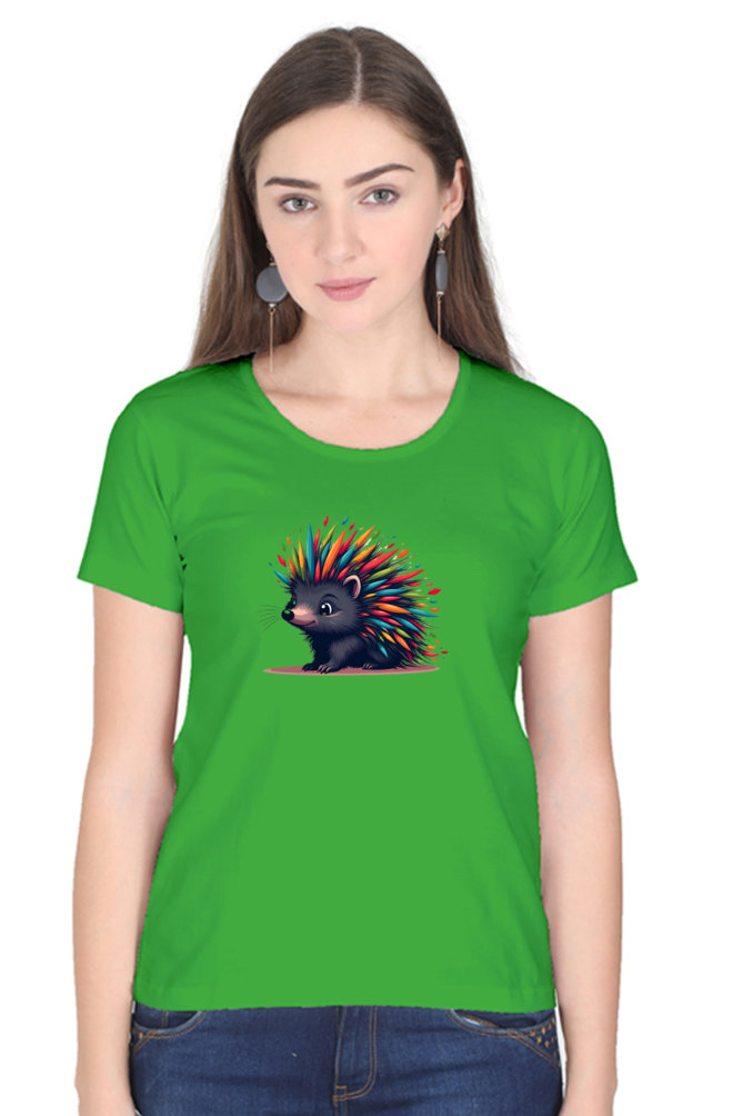 Classic Spiky Porcupine Round Neck