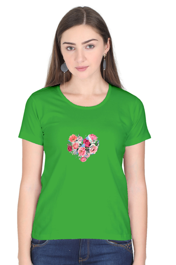 Classic Huva Heart Round Neck