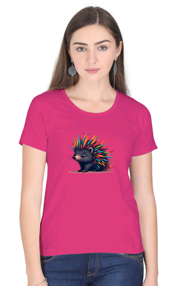 Classic Spiky Porcupine Round Neck