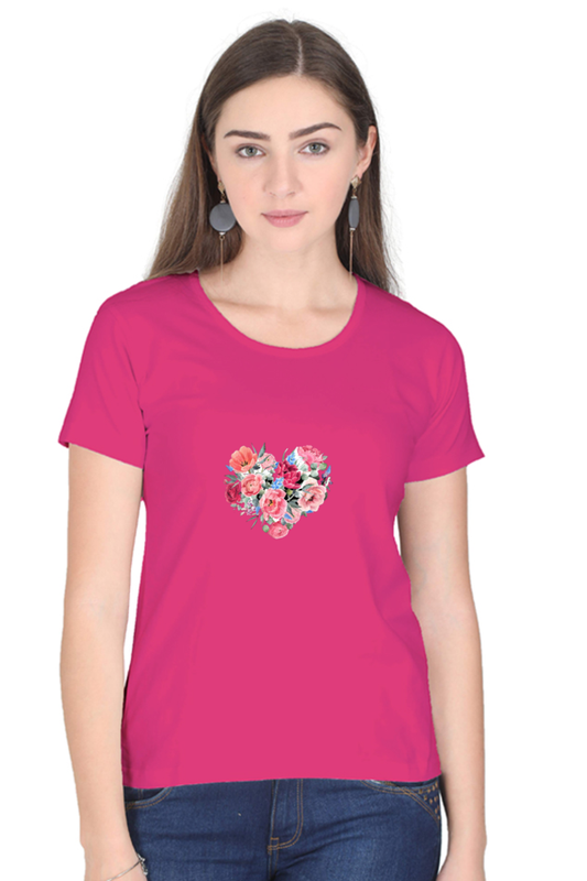 Classic Huva Heart Round Neck