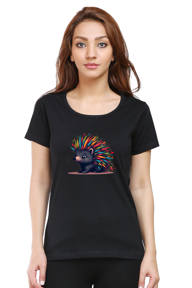 Classic Spiky Porcupine Round Neck