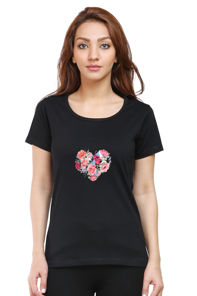 Classic Huva Heart Round Neck