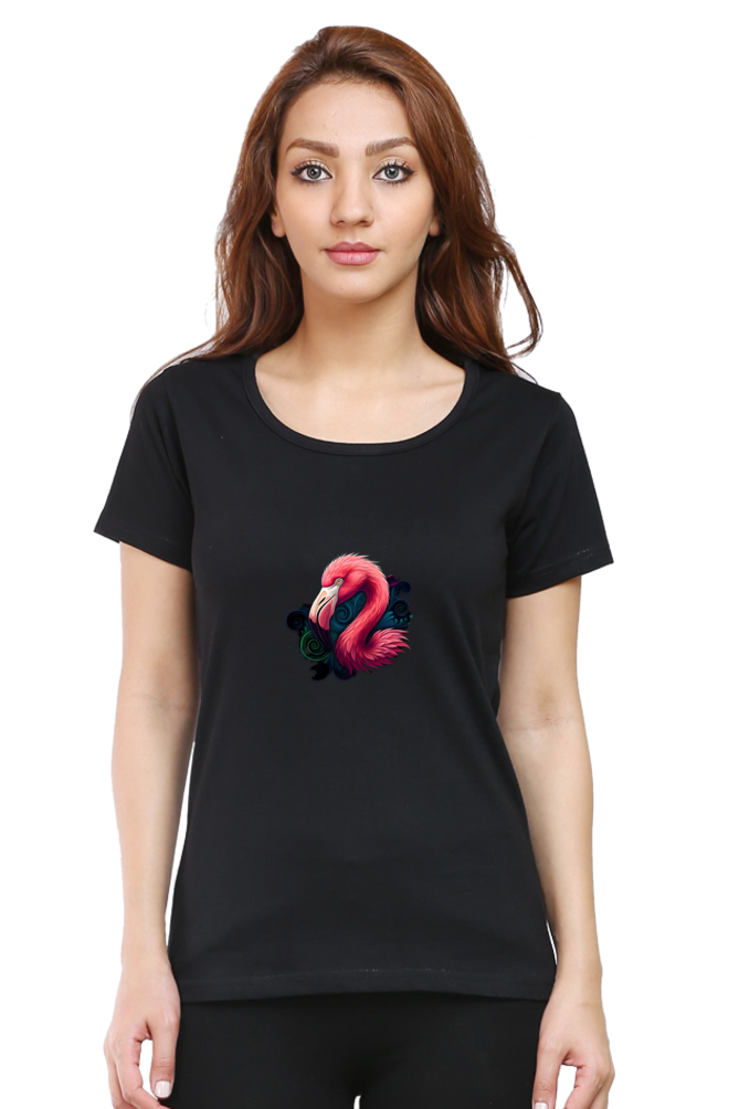 Classic Pink Hamsa Round Neck