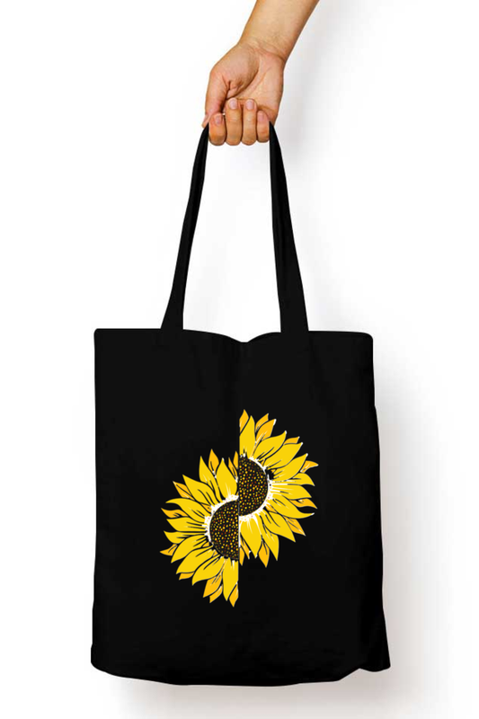 Suryamukhi Tote Bag with Zipper