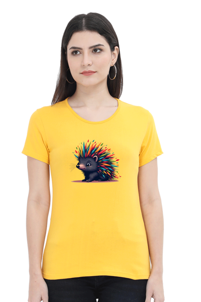 Classic Spiky Porcupine Round Neck