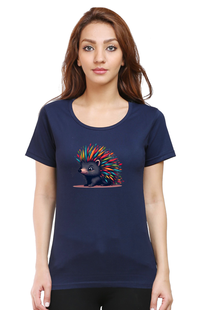 Classic Spiky Porcupine Round Neck