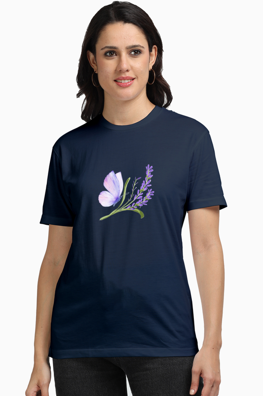 Plus Lavender Chitte T-Shirt
