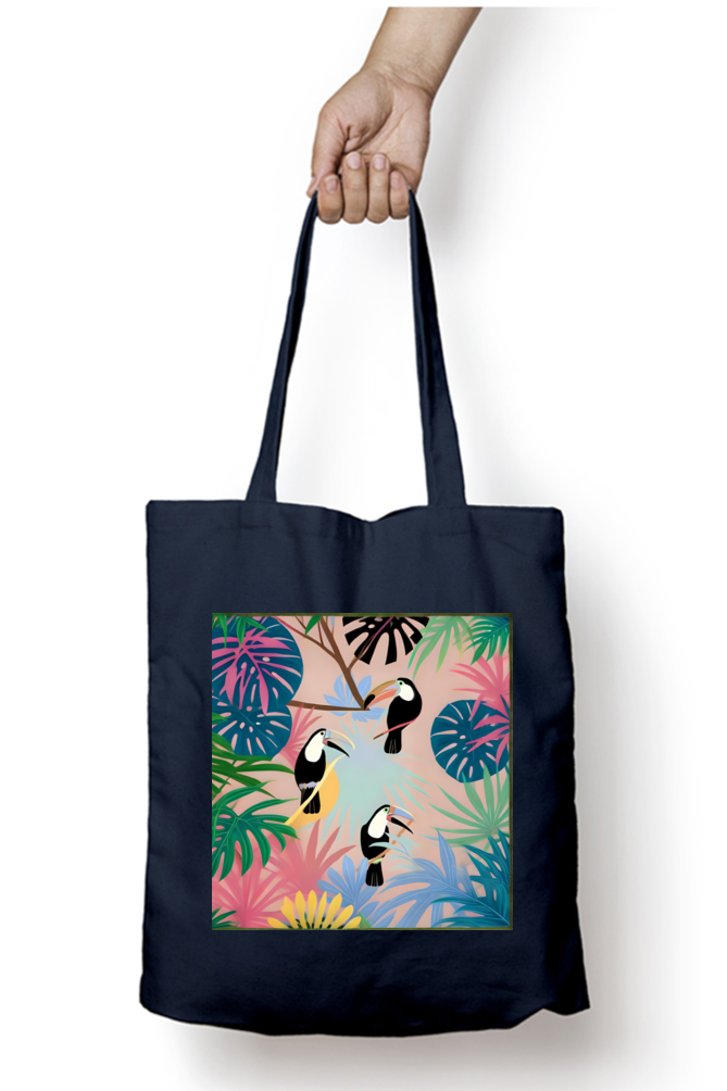 Bannada Toucan Tote bag With Zipper