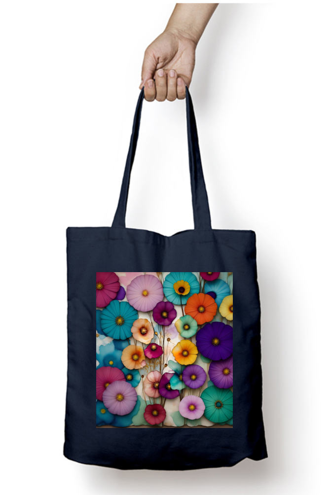 Colourful Huva Tote Bag With Zipper