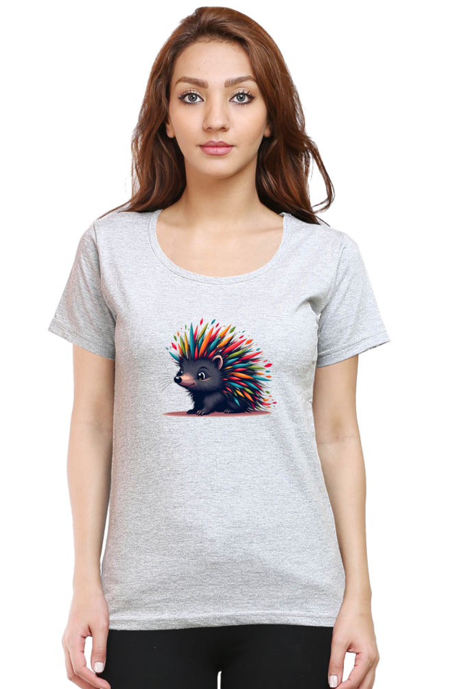 Classic Spiky Porcupine Round Neck