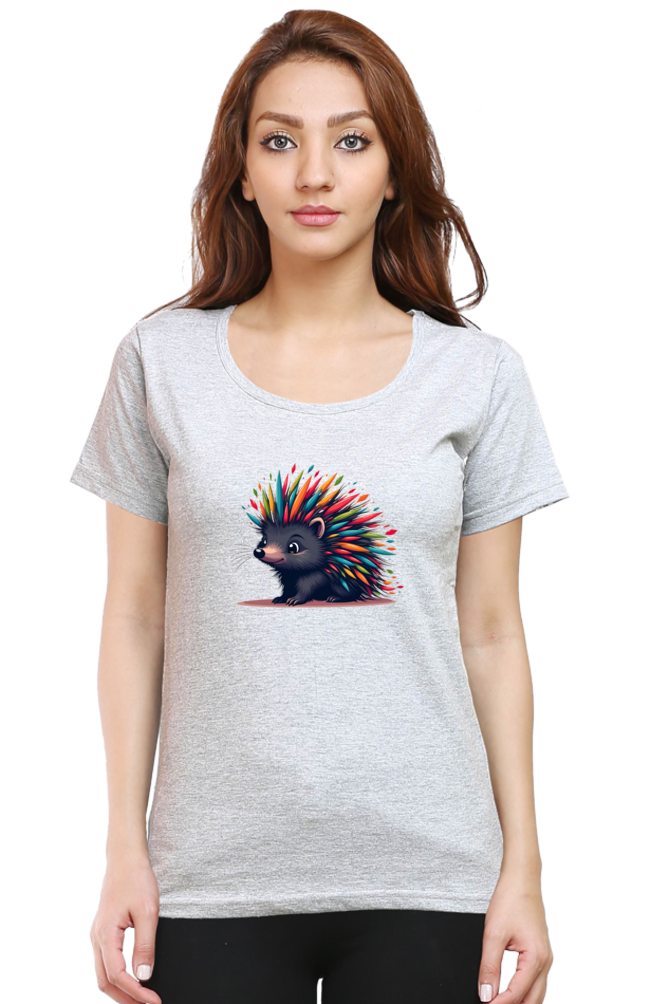Classic Spiky Porcupine Round Neck