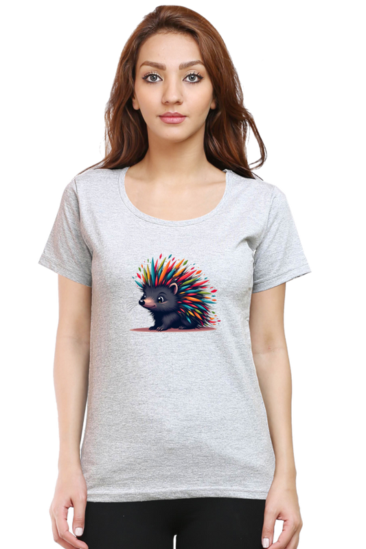 Classic Spiky Porcupine Round Neck