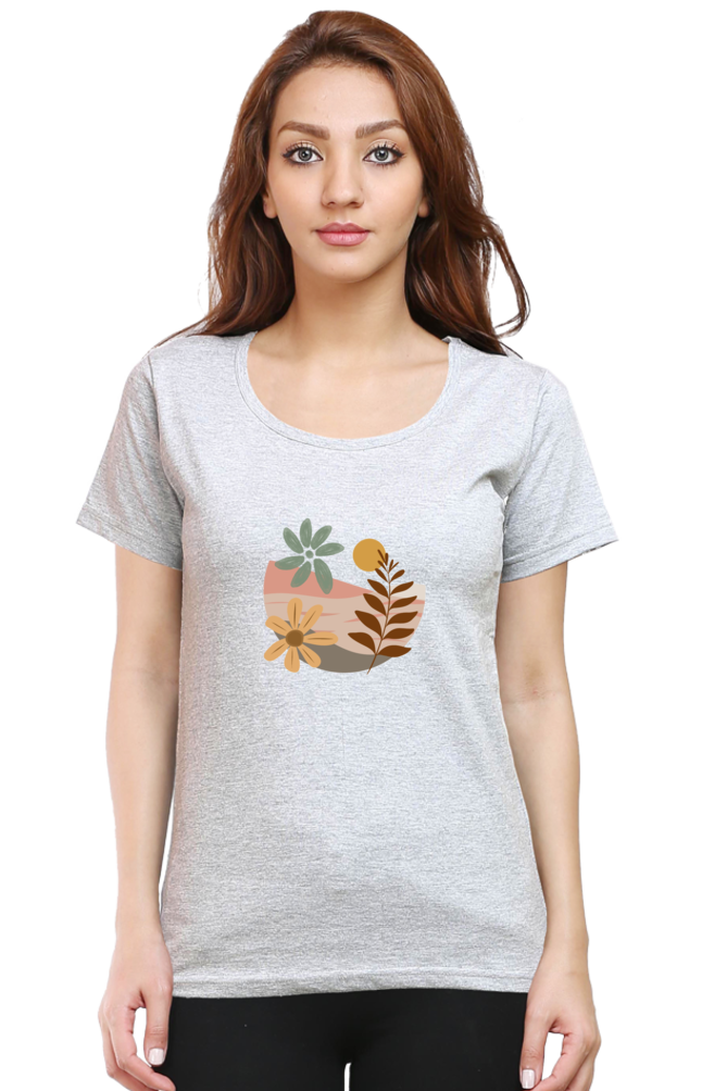 Classic Boho Sunset Round Neck