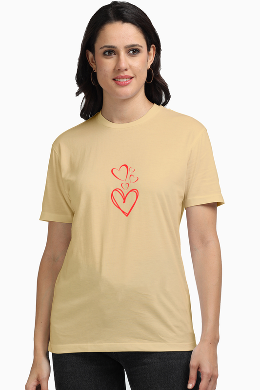 Premium Kempu Hearts T-Shirt