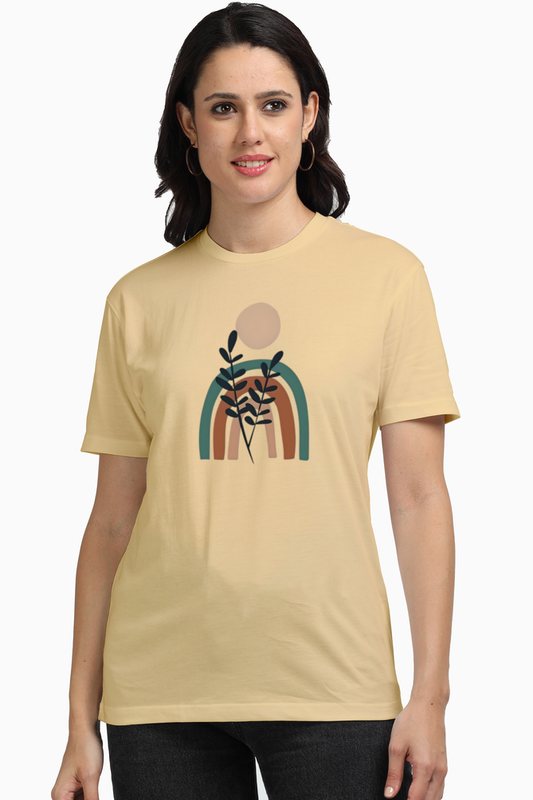 Plus Boho Rainbow T-Shirt