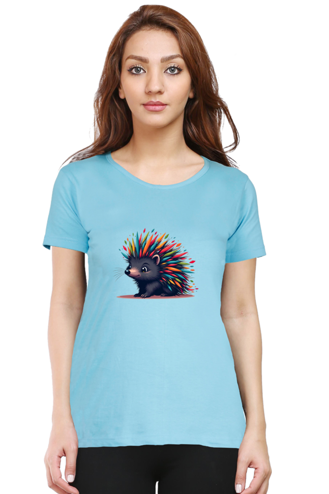 Classic Spiky Porcupine Round Neck