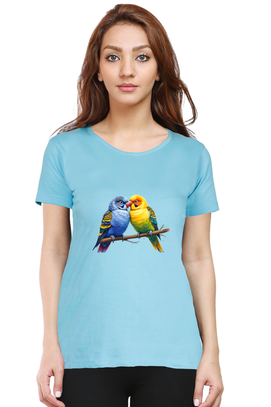 Classic Love Birds Round Neck