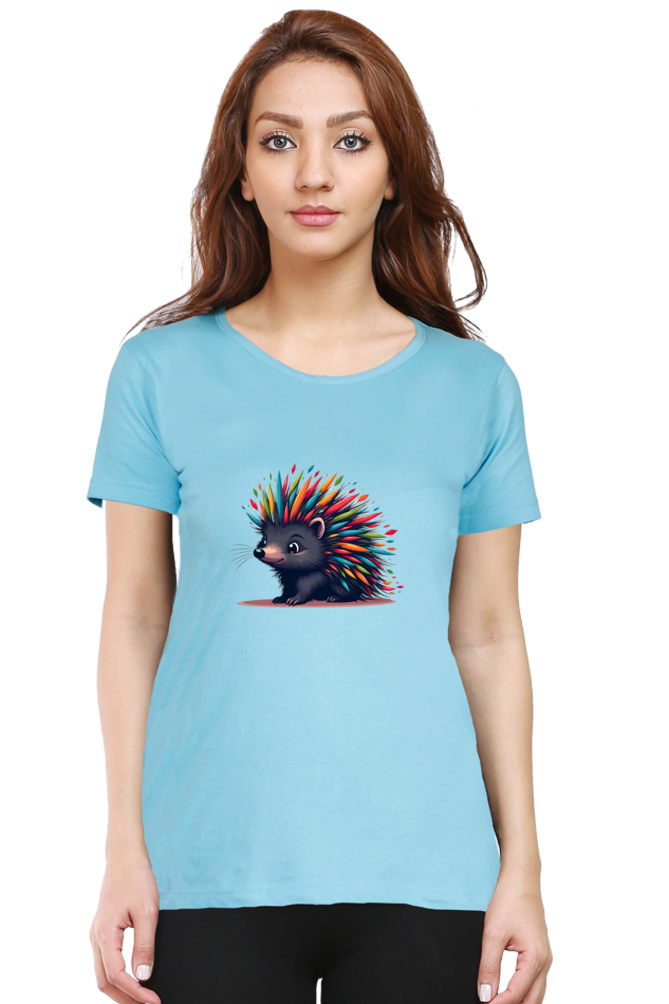 Classic Spiky Porcupine Round Neck
