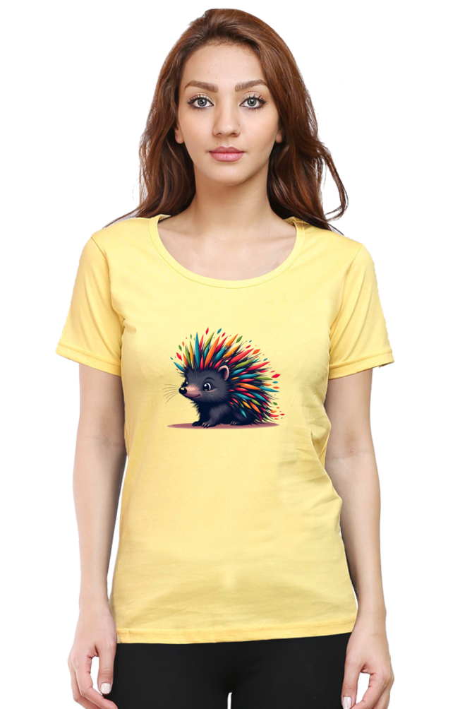 Classic Spiky Porcupine Round Neck