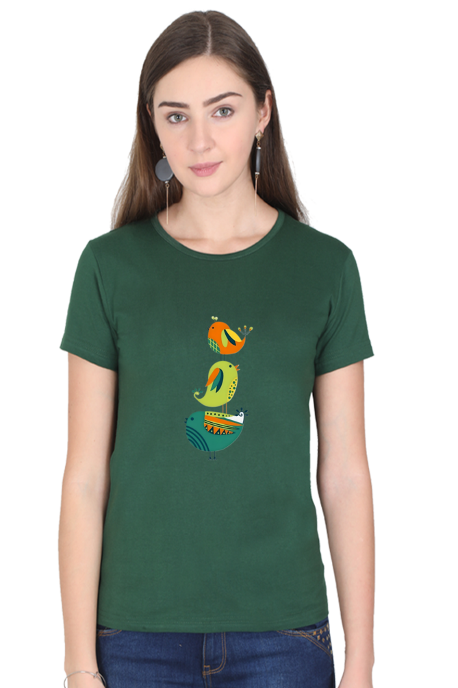 Classic Mooru Pakshi Round Neck