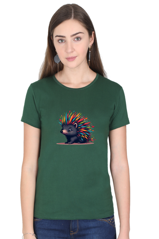 Classic Spiky Porcupine Round Neck