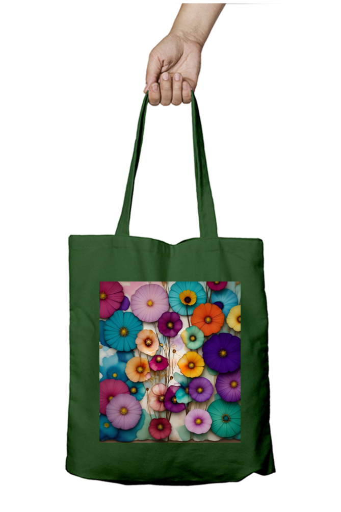 Colourful Huva Tote Bag With Zipper