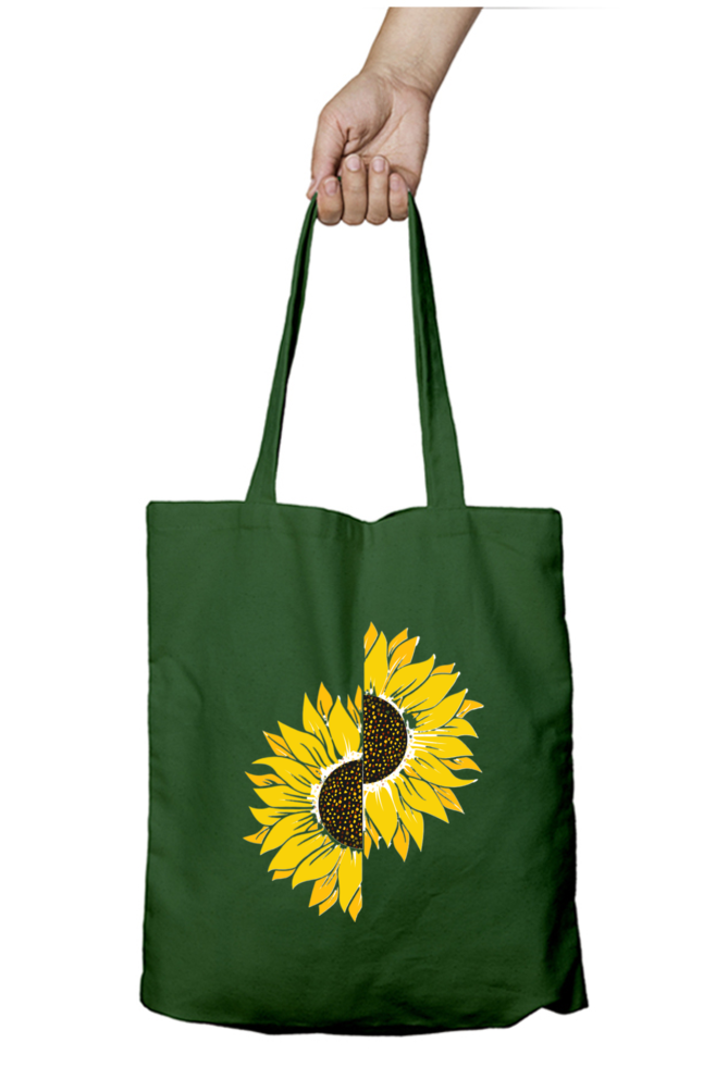 Suryamukhi Tote Bag with Zipper