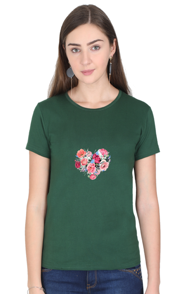 Classic Huva Heart Round Neck