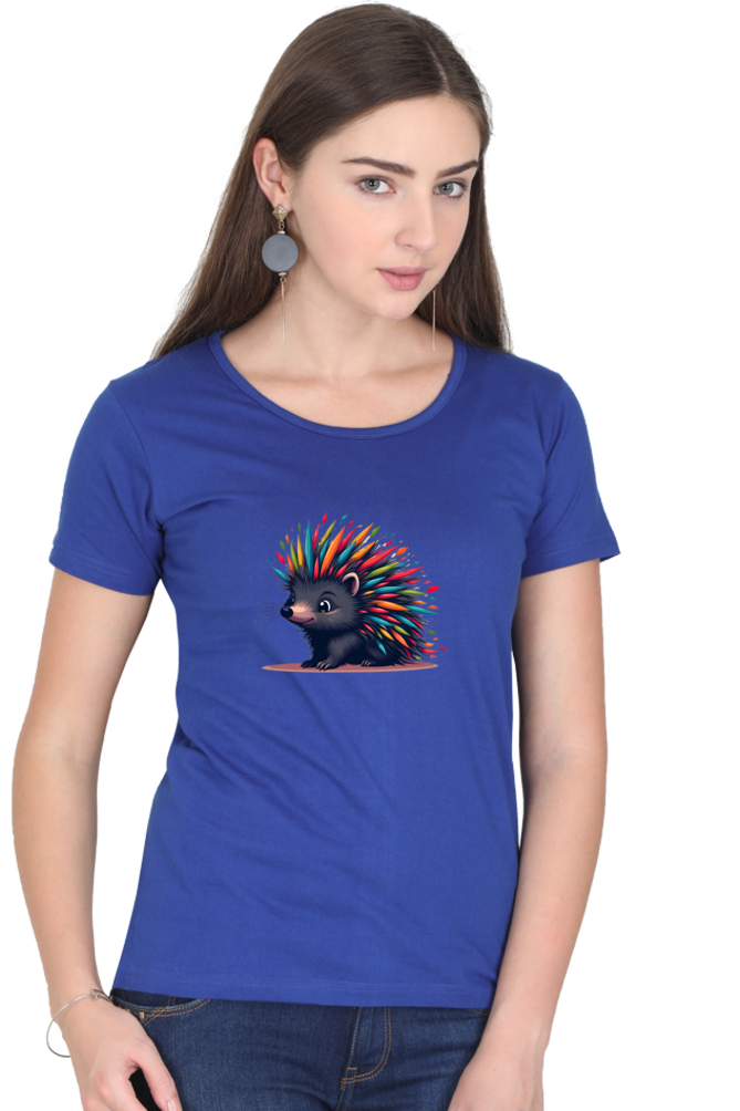 Classic Spiky Porcupine Round Neck